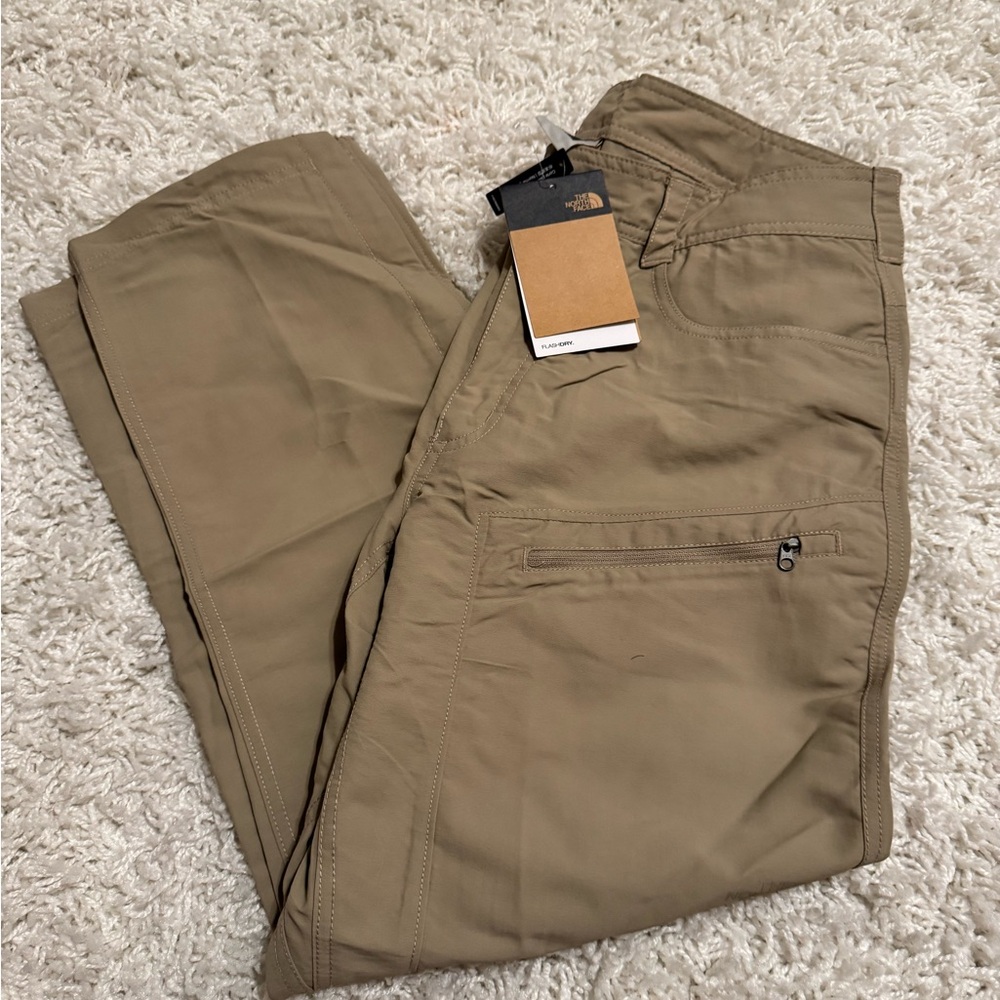 The North Face Men's Khaki/Tan Flashdry Hiking Pants